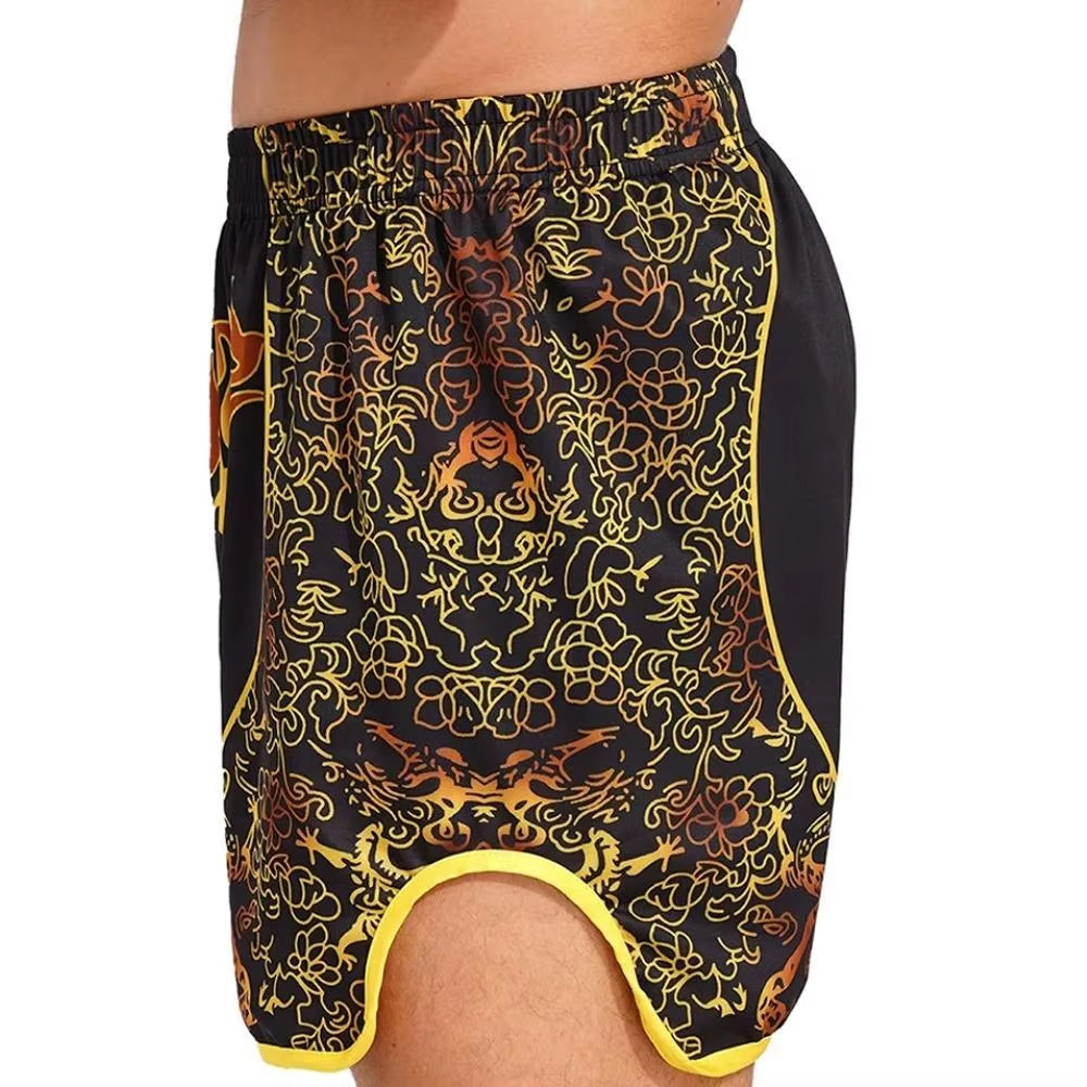 Men'S Boxers of Muay Thai Shorts Sports MMA Fighting Training Short Pants