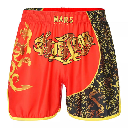 Men'S Boxers of Muay Thai Shorts Sports MMA Fighting Training Short Pants